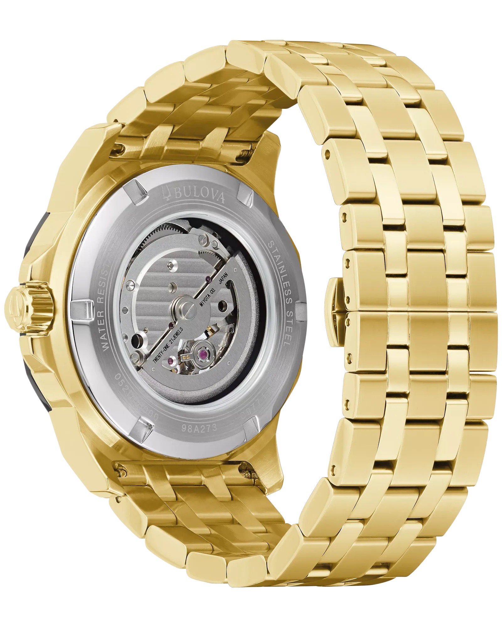 Bulova Marine Star case back