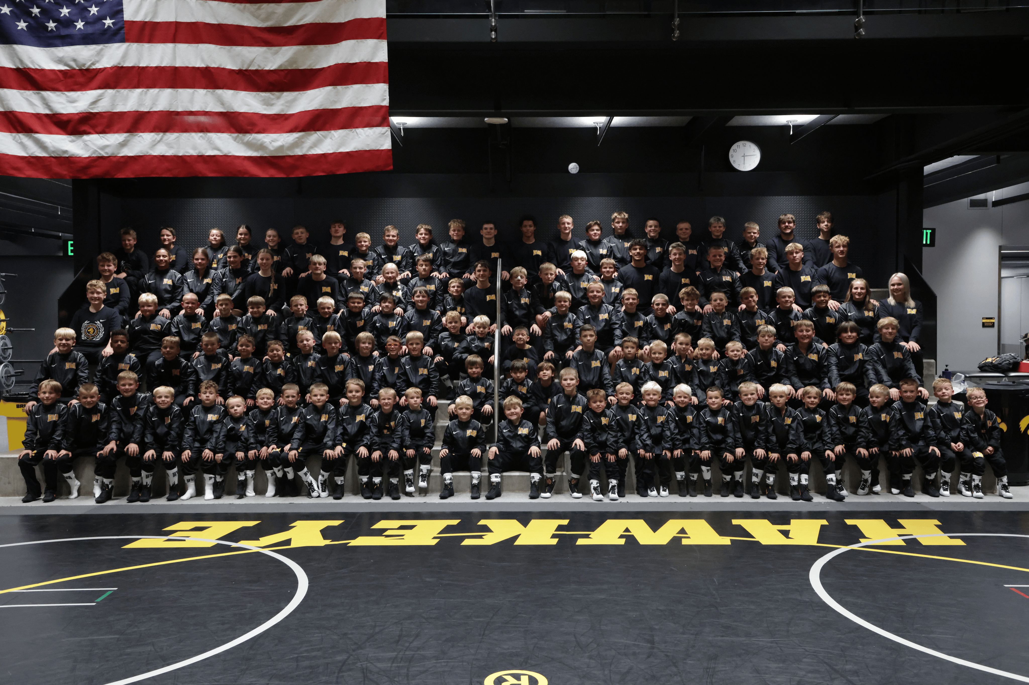 Hawkeye Wrestling Academy team